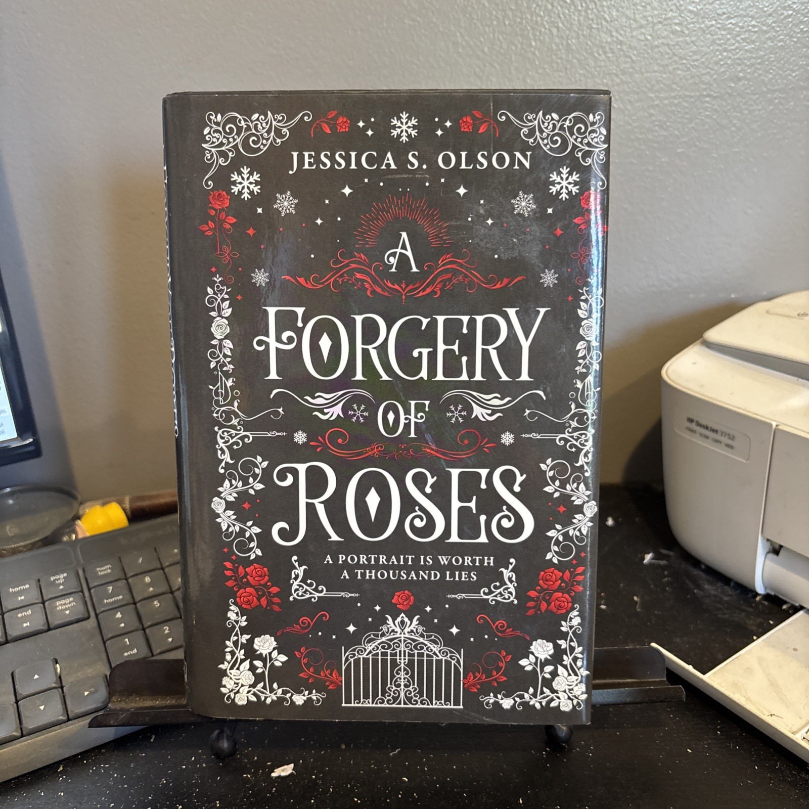 A Forgery of Roses by Jessica S. Olson (2022, HC) Owlcrate Edition – Signed
