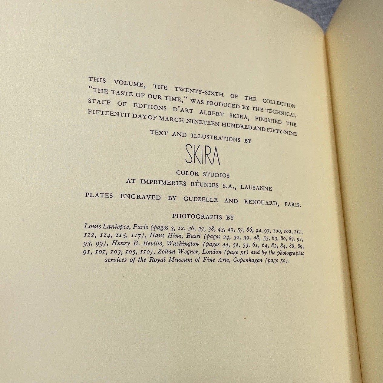 Rouault: Taste of Our Time by Lionello Venturi/ Albert Skira 1959 (26th volume)