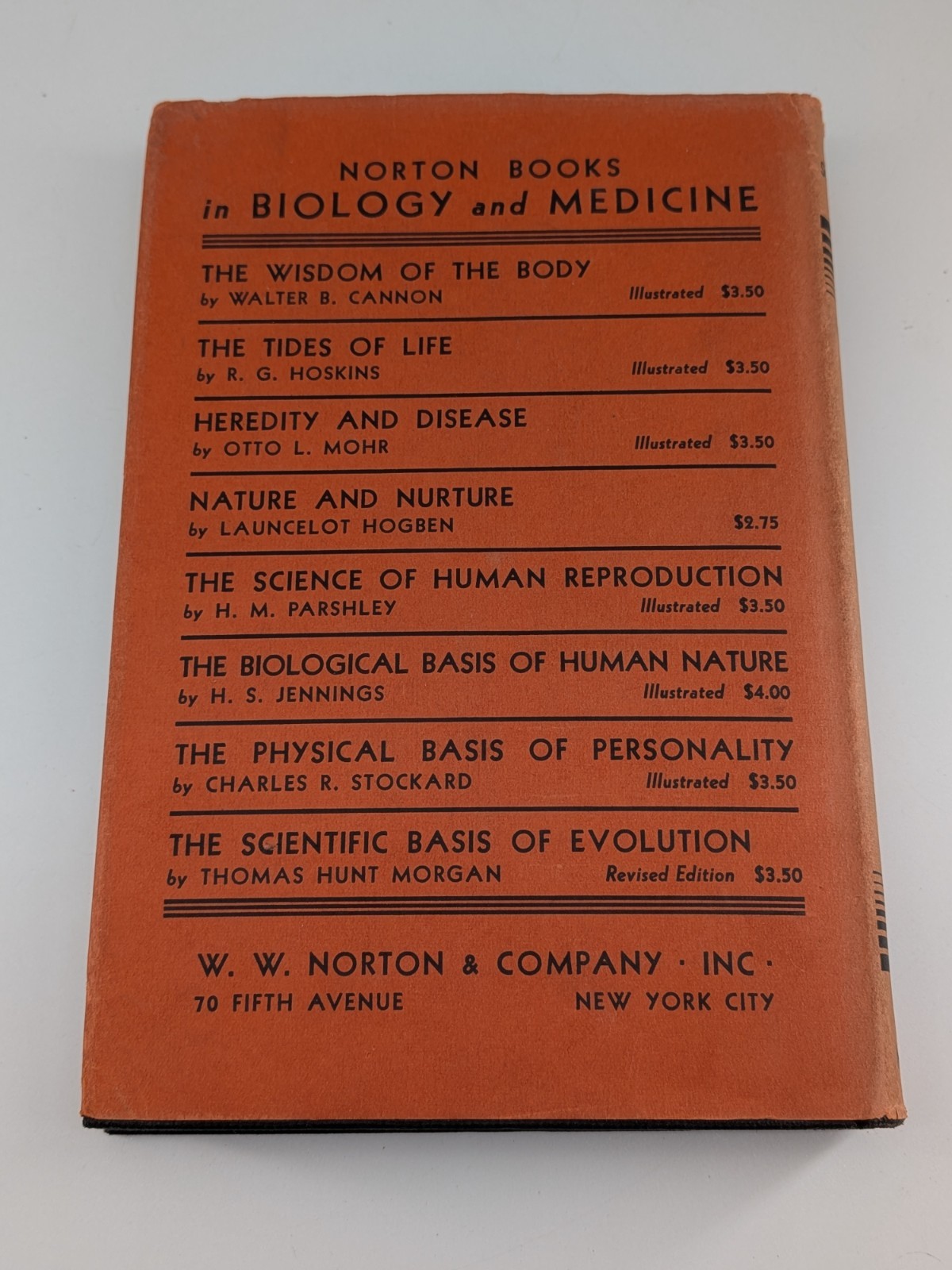 Science and the Human Temperament by Erwin Schrodinger 1935 Norton 1st Ed. HC