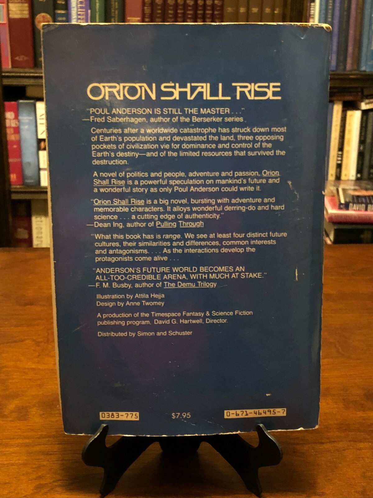 ORION SHALL RISE by Poul Anderson (1ST EDITION – 1ST PRINTING) Paperback