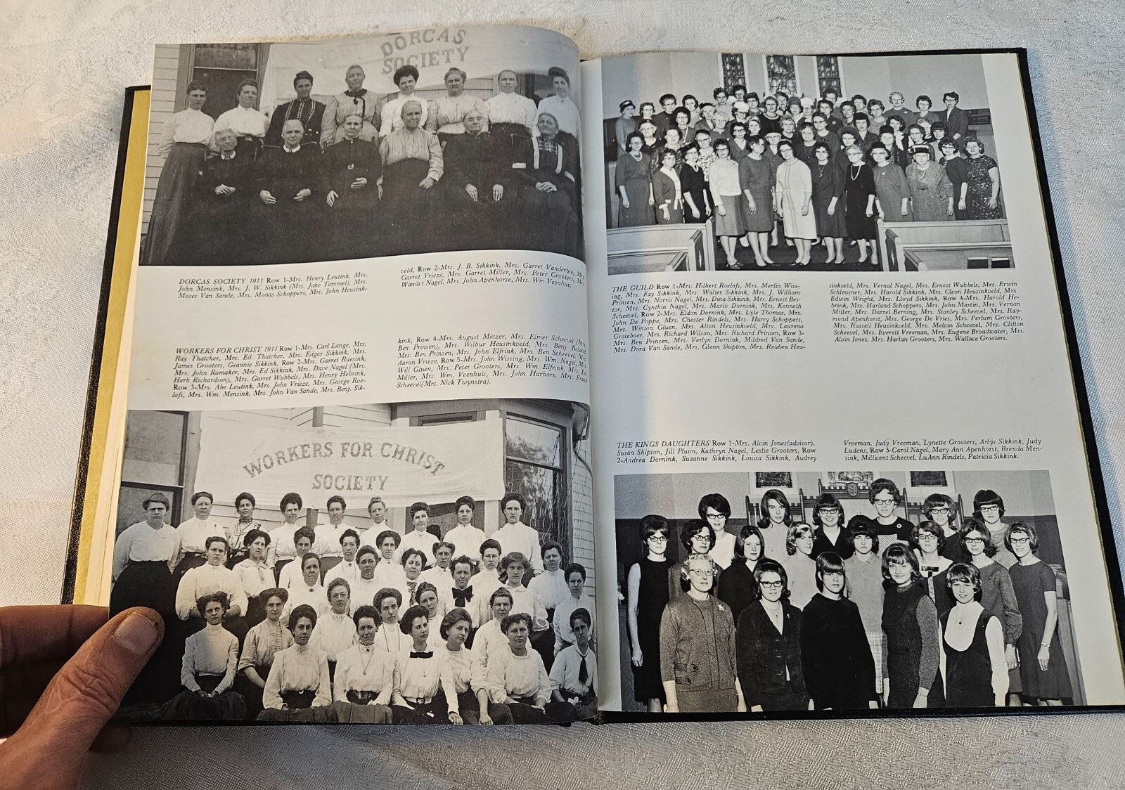 1967 GREENLEAFTON MN Reformed Church Centennial Celebration Hardcover Book Flier