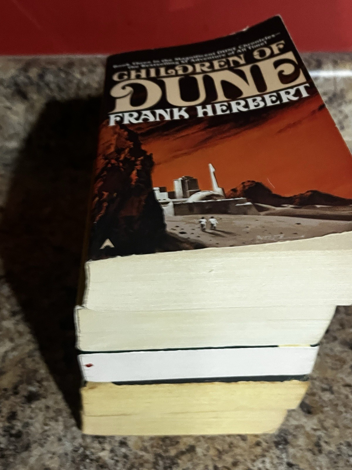 5 Book Lot Dune Series Messiah Frank Herbert Paperback Corrino Plague Lazarus
