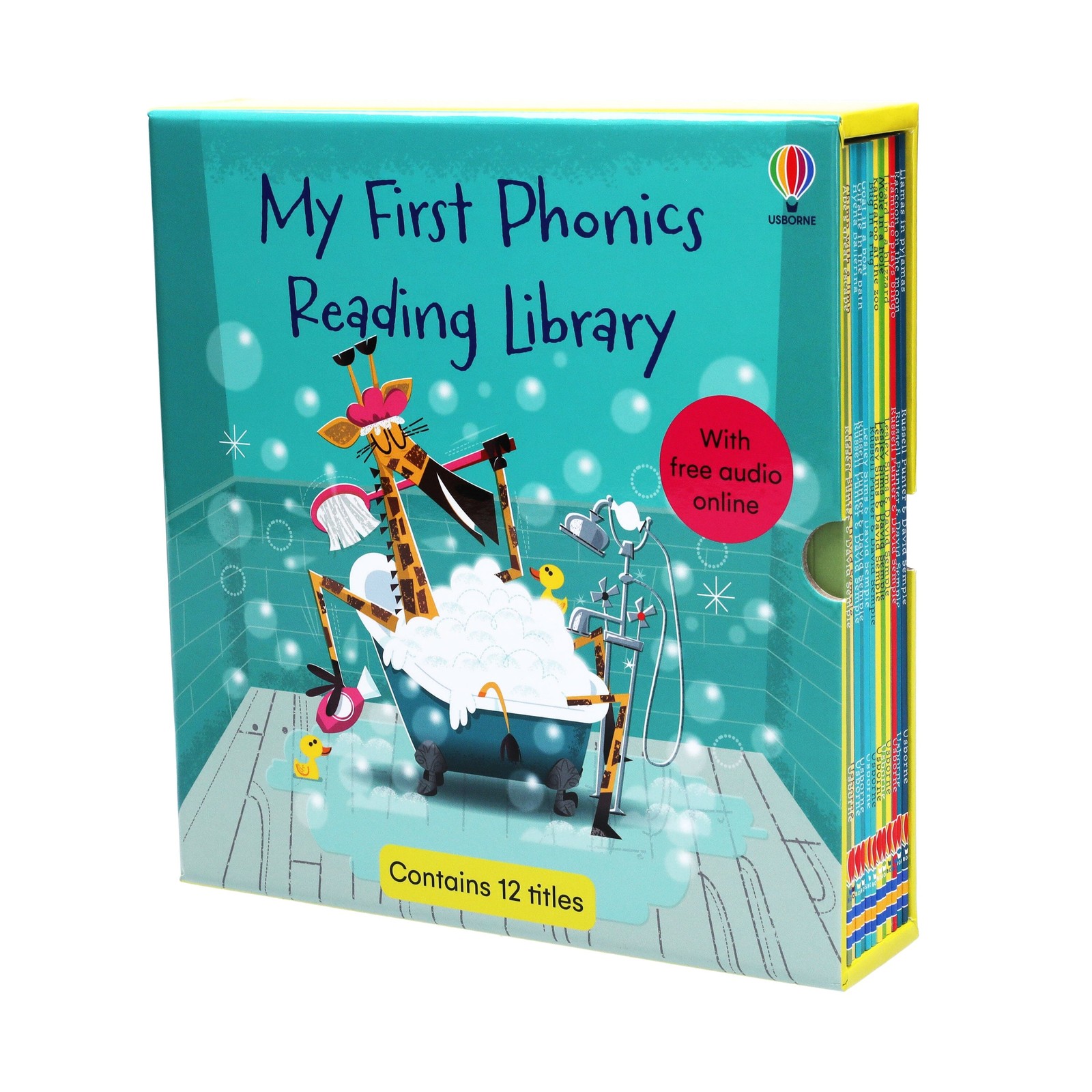 Usborne My First Phonics Reading Library 12 Books Paperback Box Set – Ages 0-5