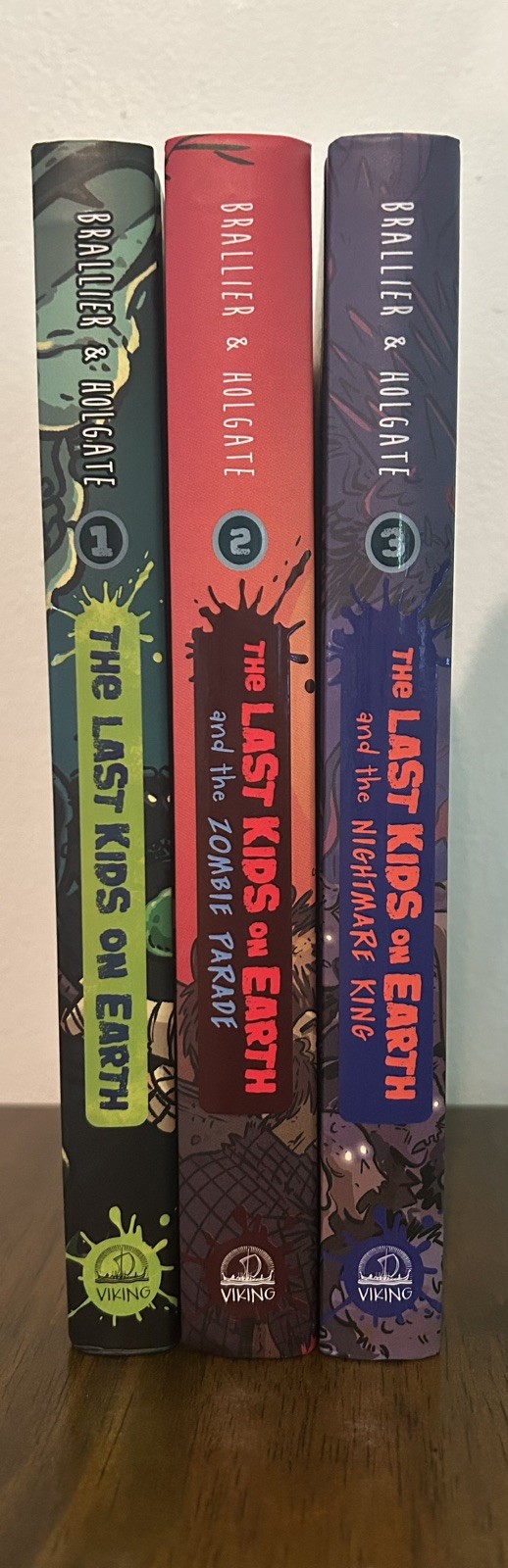 Last Kids on Earth (books 1-3) by Max Brallier (2018, Hardcover)