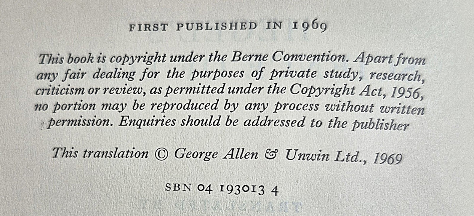 Science of Logic · Hegel (A.V. Miller · Muirhead Library · 1969) 1‑Volume Ed.