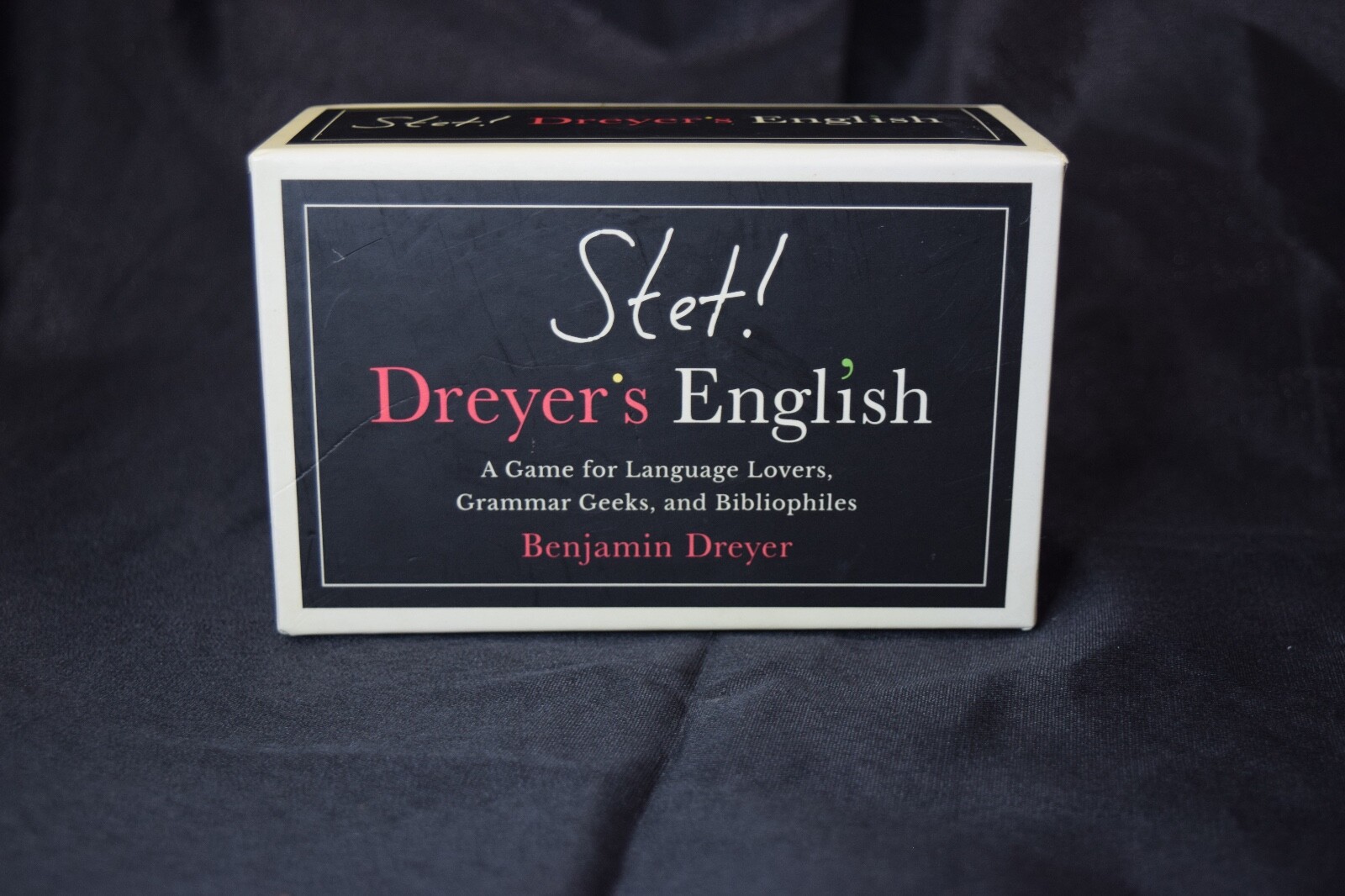 STET! Dreyer&rsquo;s Game of English: A Game for Language Lovers, Grammar Geeks, and B