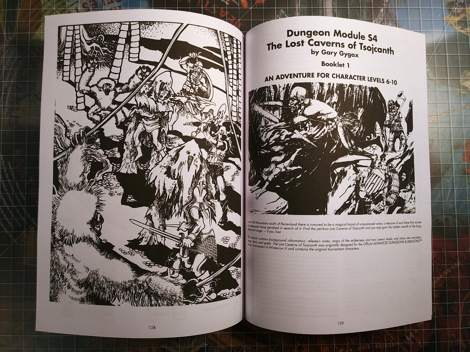 S1-4 Dungeons of Dread – Softcover – Super Module – Dungeons & Dragons – D&D