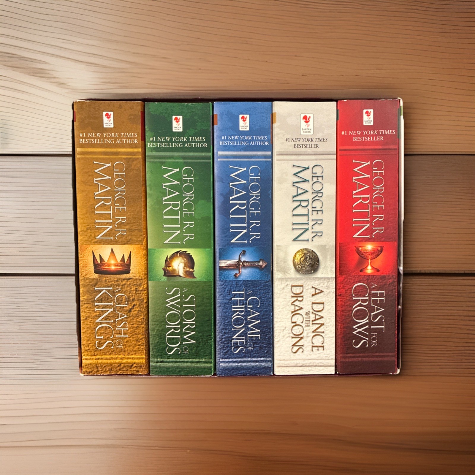 George R. R. Martin&rsquo;s A Game of Thrones 5-Book Boxed Set (Song of Ice and Fi…