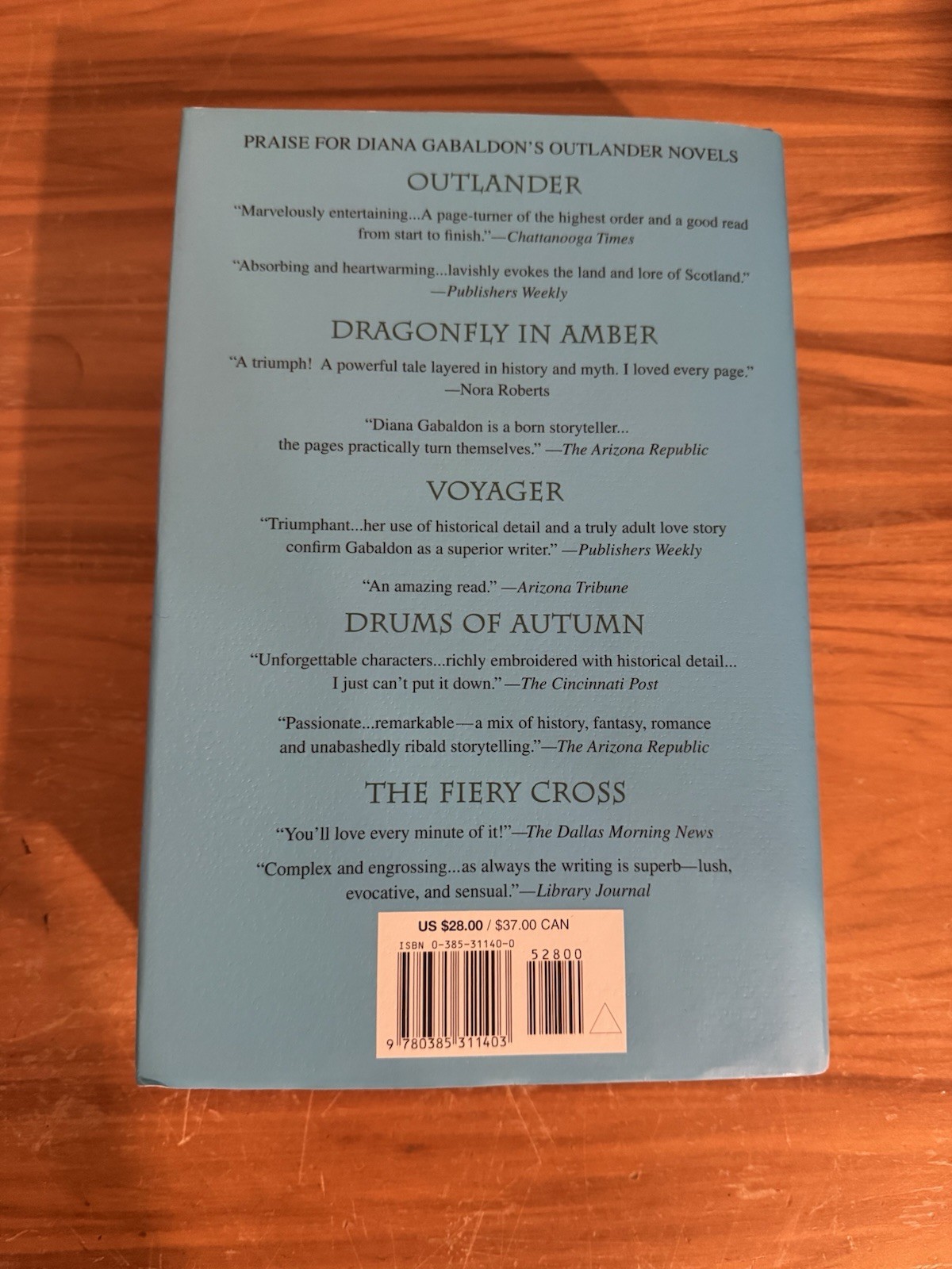 Diana Gabaldon Drums of Autumn Hardcover (Delacorte Press, 1997) Outlander 4 DJ