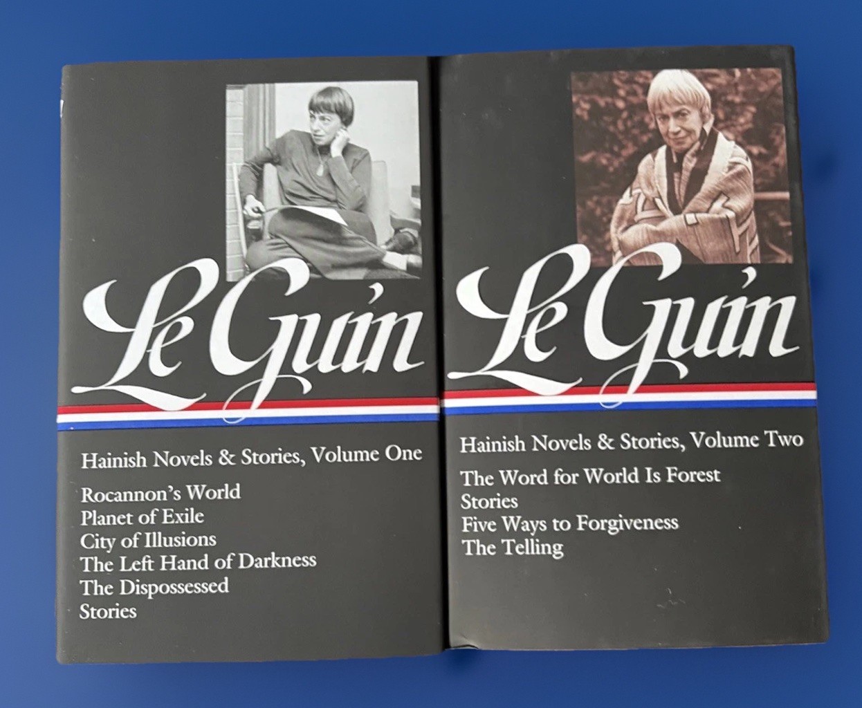 Ursula K Le Guin The Hainish Novels and Stories Library of America Vol 1 & 2 Box