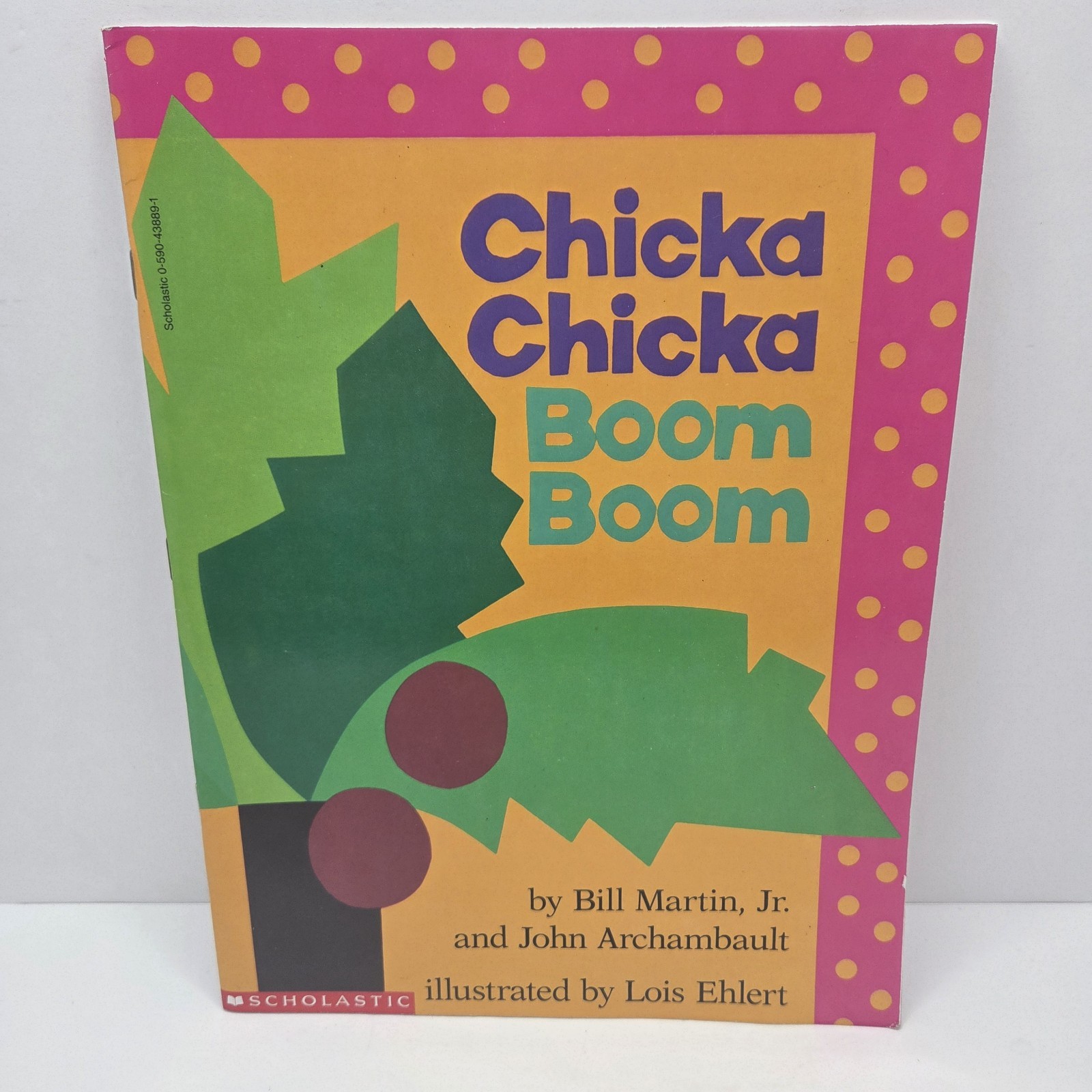 Chicka Chicka Boom Boom Bill Martin Jr Alphabet Picture Book Scholastic