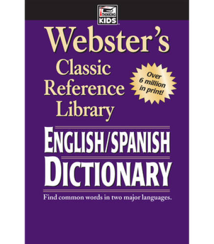 Webster&rsquo;s English SPANISH Dictionary – Paperback – GOOD