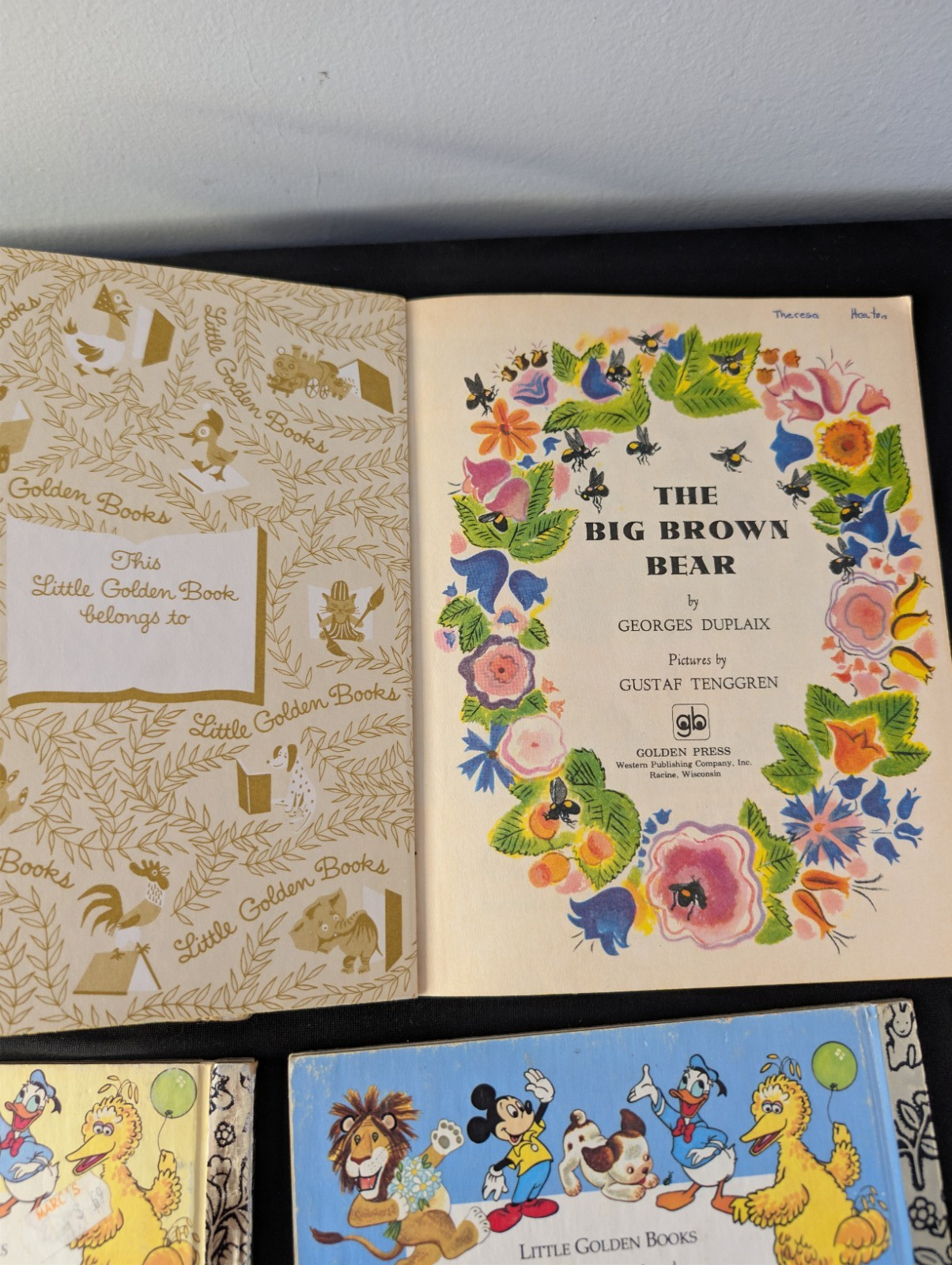 Lot Of 10 Little Golden Books – Nursery Rhymes – Animals – Farm – Vintage