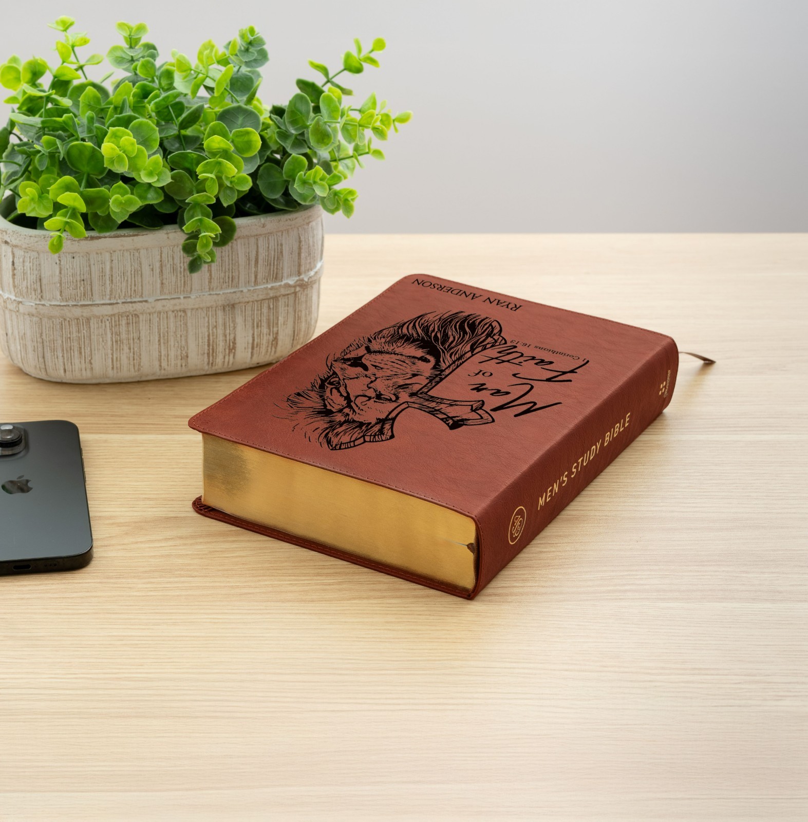 Personalized Bible for Men, ESV Men&rsquo;s Study Bible, Bible for Men Name Engraved