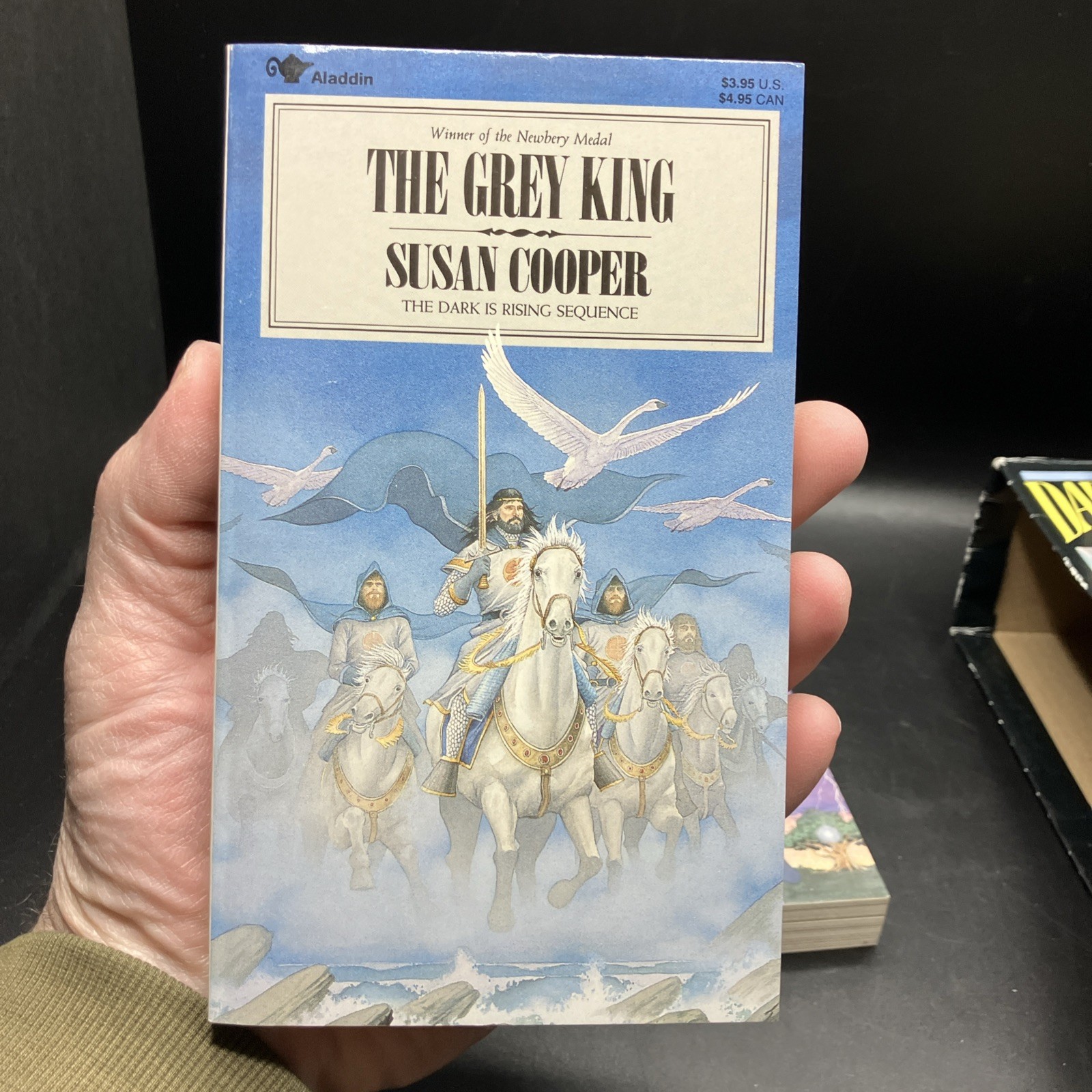 1986 Collier Books THE DARK IS RISING SEQUENCE 4 Book Box Set Susan Cooper RARE