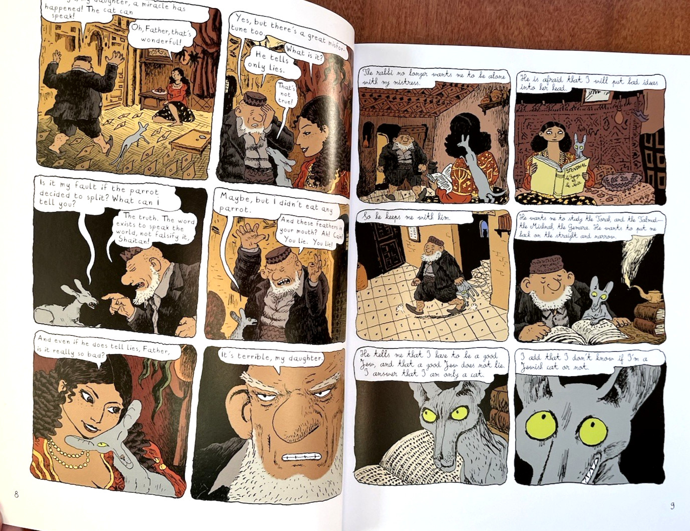 The Rabbi&rsquo;s Cat graphic novel (2005 1st American paperback edition, SC) Like New