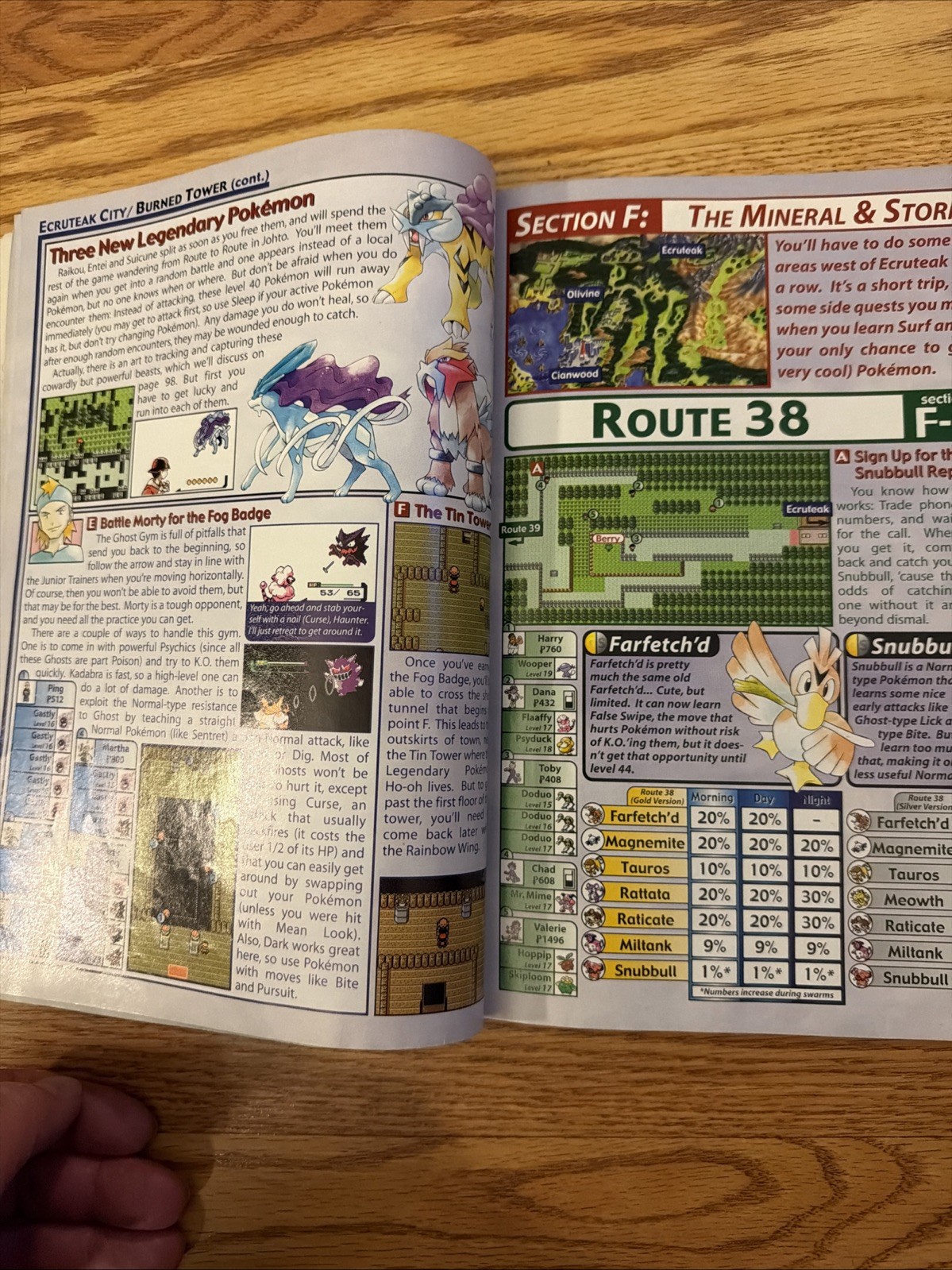 Pokemon Gold & Silver Versus Adventure Strategy Guide No Poster