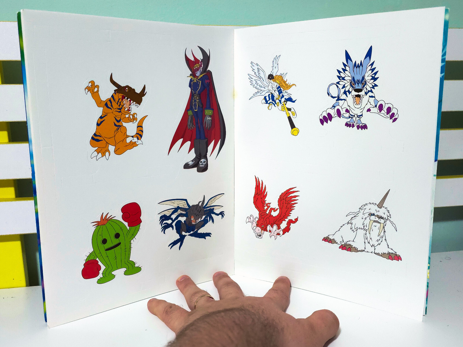 Digimon Digital Monsters Create-a-Scene Book! 2000 Children&rsquo;s Fun Activity Book