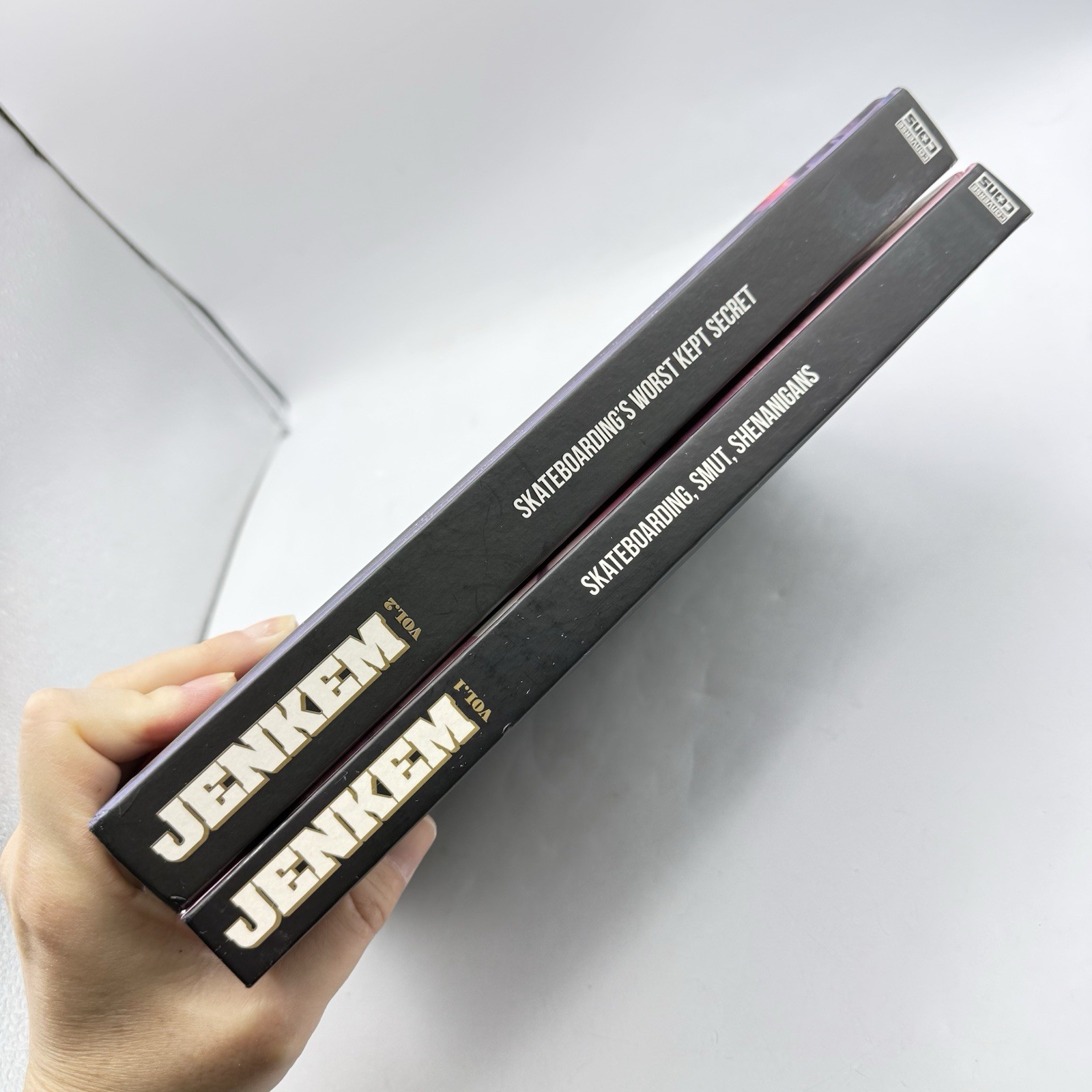 Jenkem Mag Volume 1 & 2 Hardcover Books W/Posters 1st Edition Skateboarding