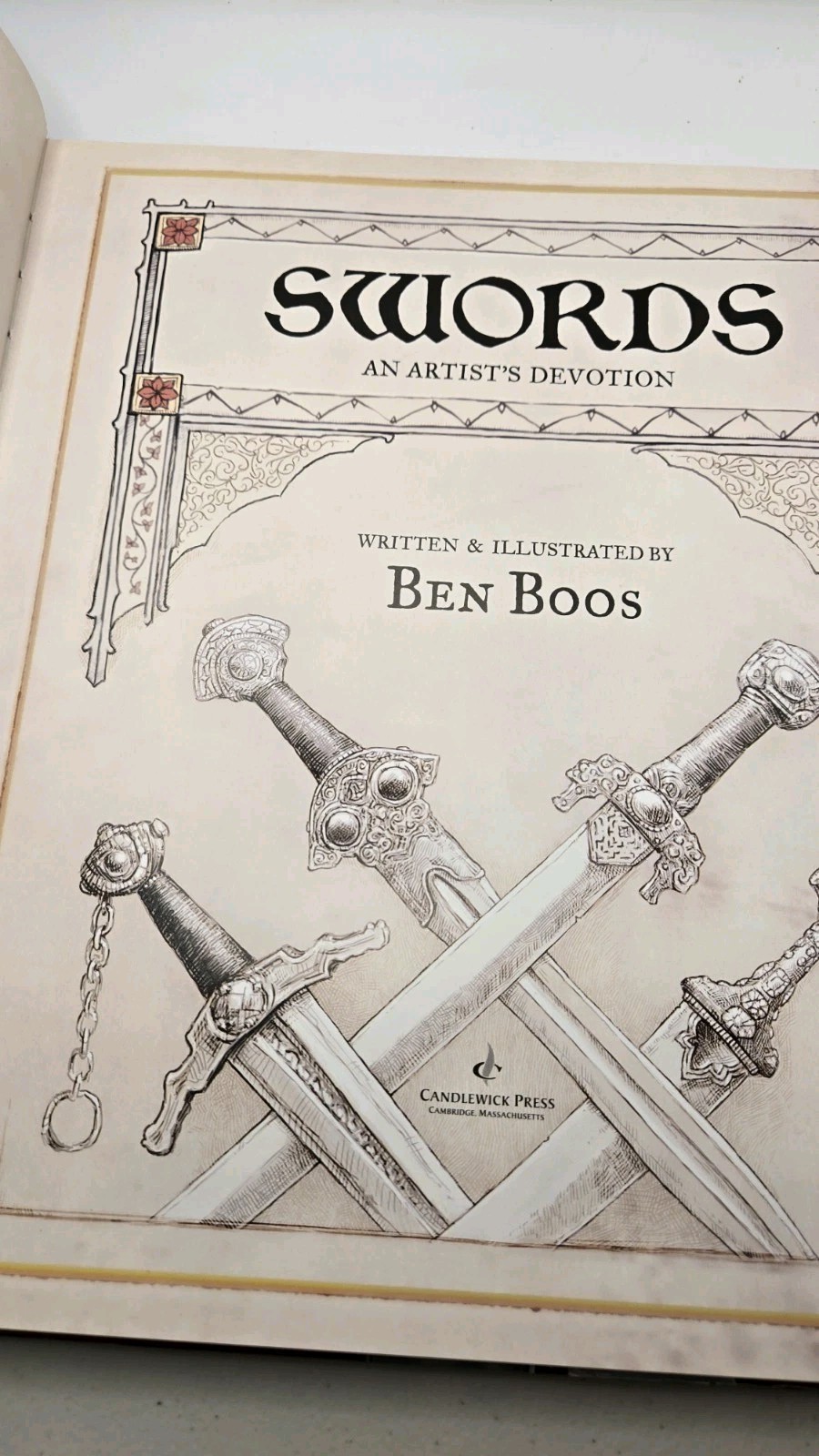 Swords An Artist&rsquo;s Devotion Ben Boos 2008 First Edition Illustrated Hardcover
