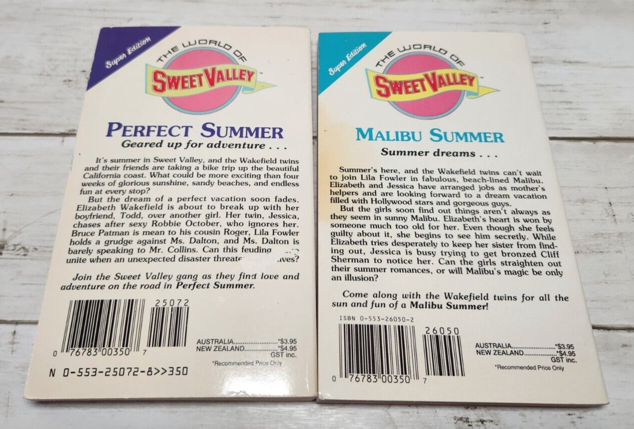 1990&rsquo;s Sweet Valley High Books BUILD YOUR COLLECTION Francine Pascal Paperback
