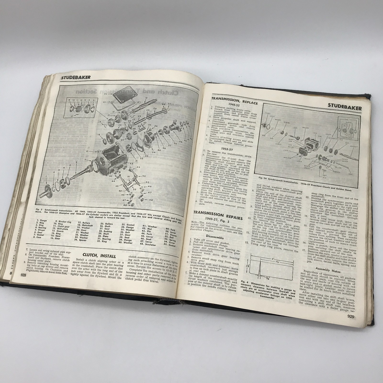 Motor&rsquo;s Auto Repair Manual 1957 20th Edition by Ralph Ritchen for All 1949-1957