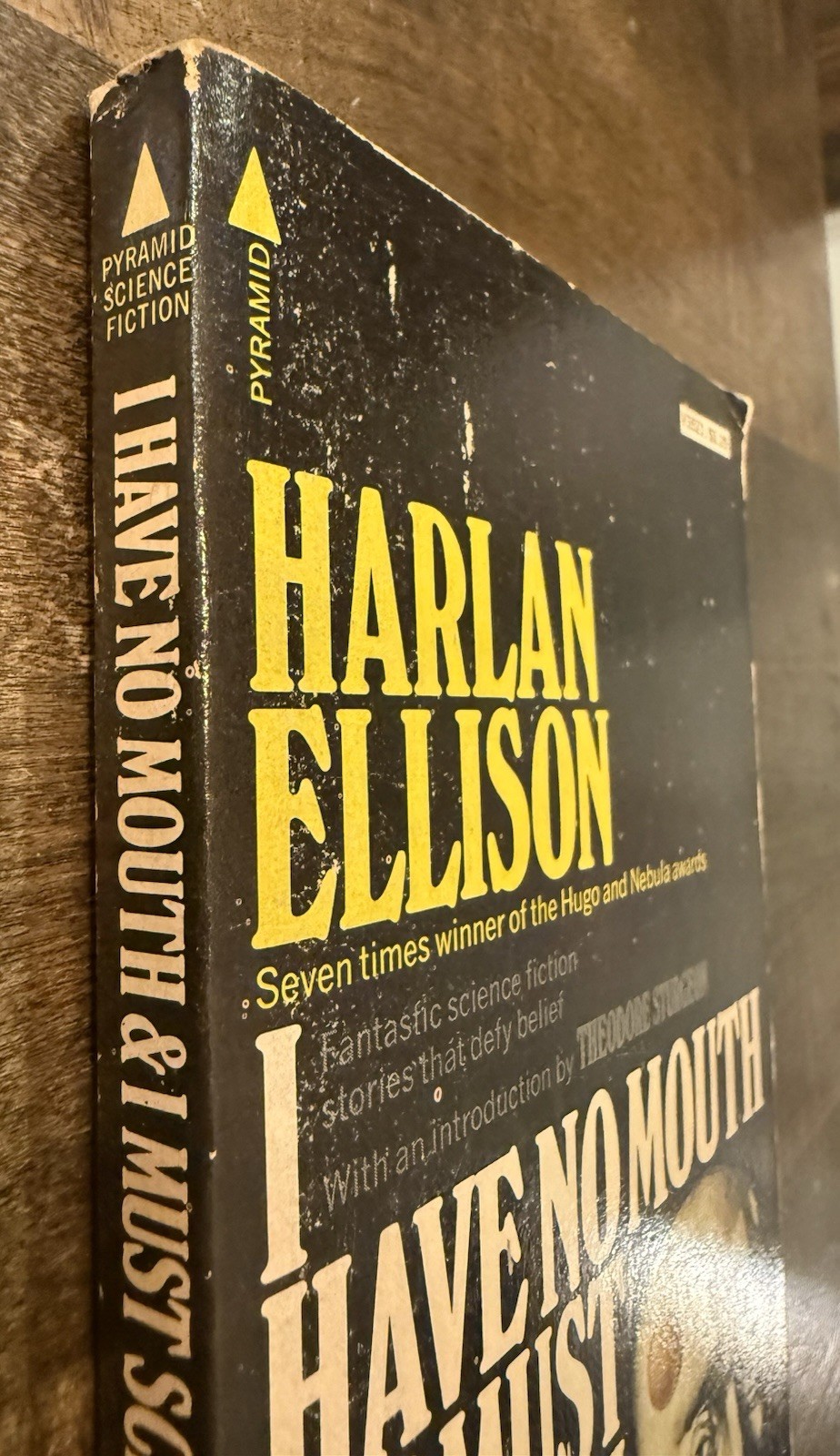 PB Harlan Ellison I Have No Mouth and I Must Scream Pyramid Sci Fi 1977 7th prin