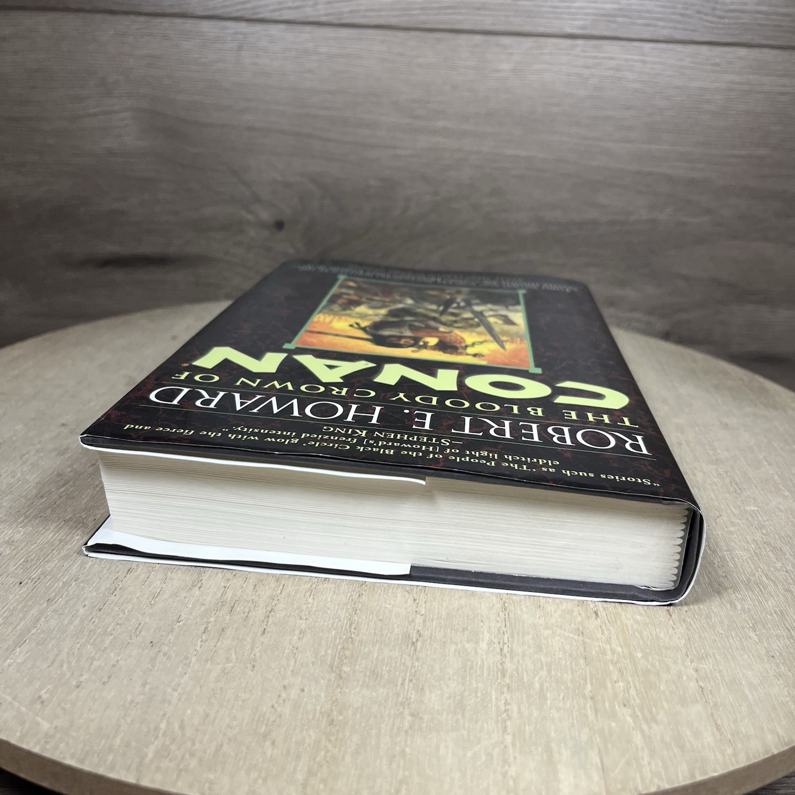 The Bloody Crown of Conan (Conan the Barbarian) Robert E. Howard Hardcover Book