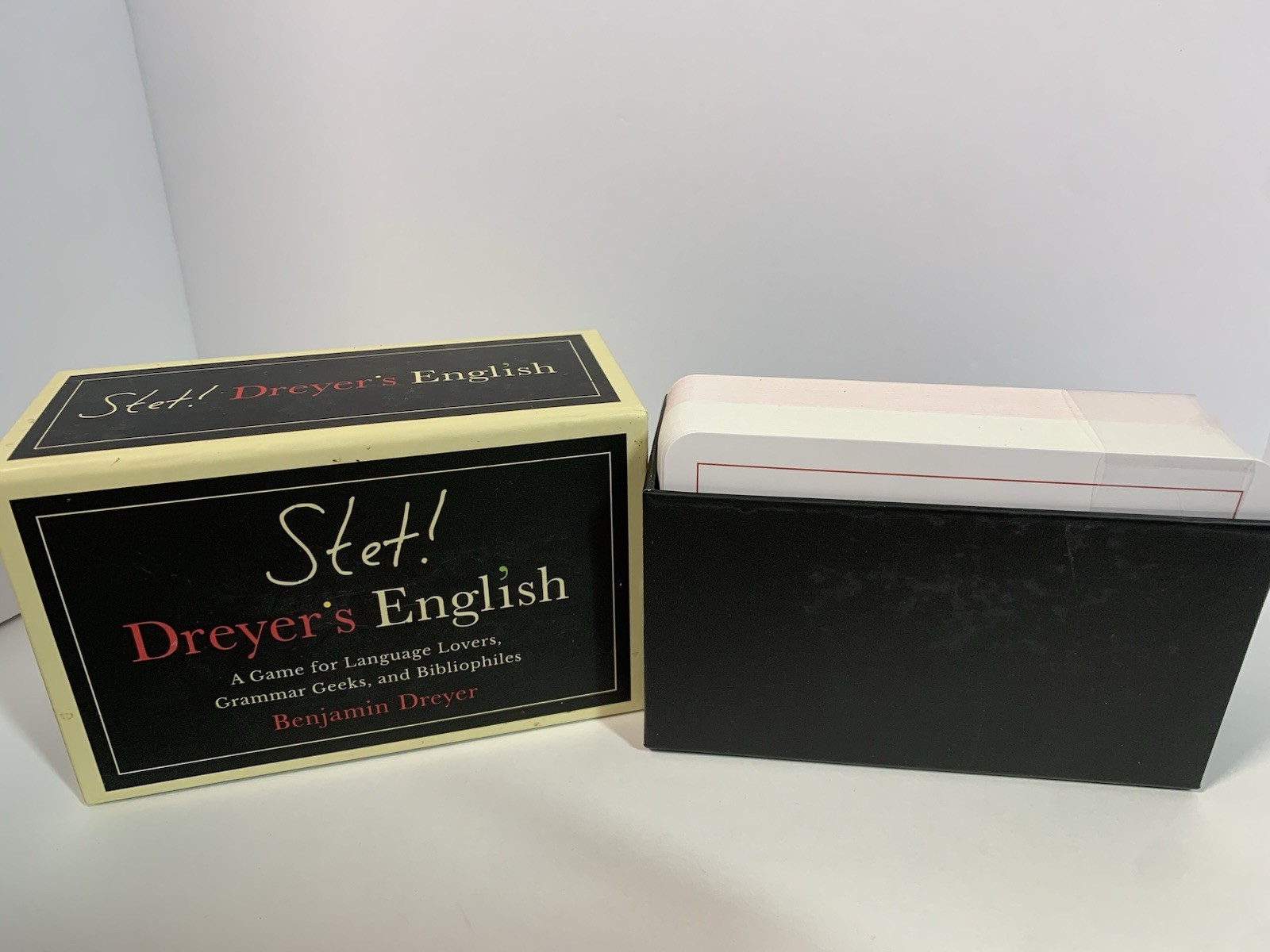 STET! Dreyer&rsquo;s Game of English A Game for Language Lovers, Grammar Geeks