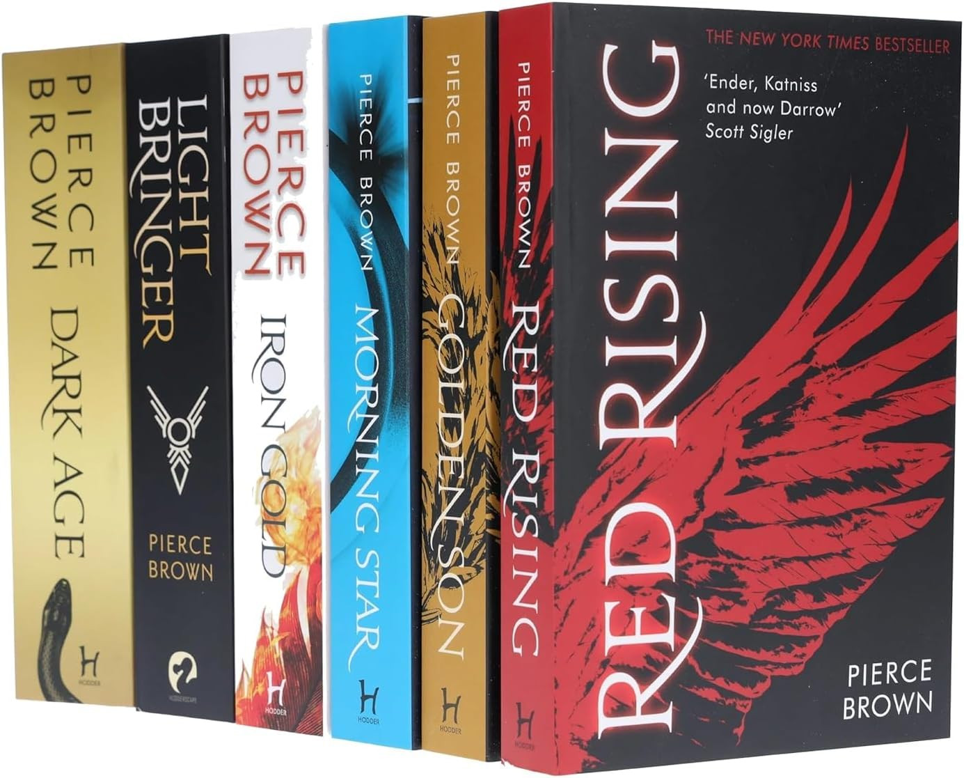 Red Car the Red Rising Series 6 Books Collection Set (Red Rising, Golden Son, Mo