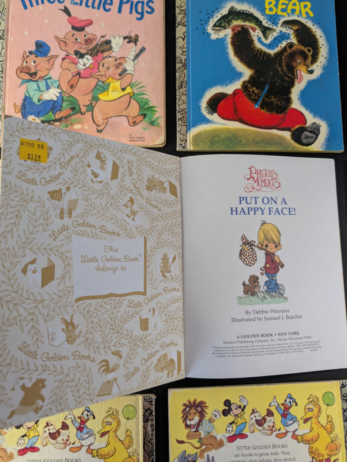 Lot Of 10 Little Golden Books – Nursery Rhymes – Animals – Farm – Vintage