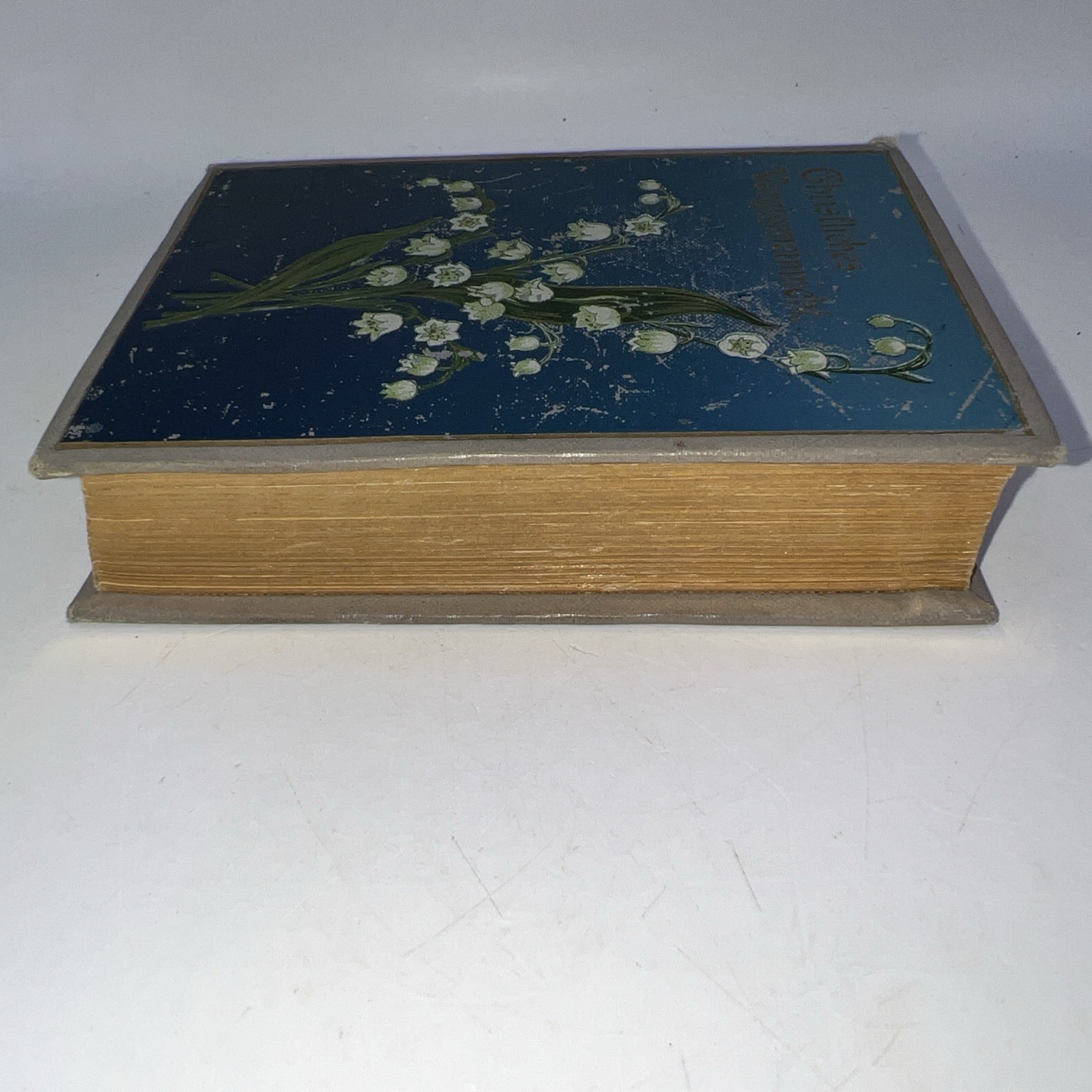 Vintage Forget Me Not German Prayer Book « Christliches Vergissmeinnicht »