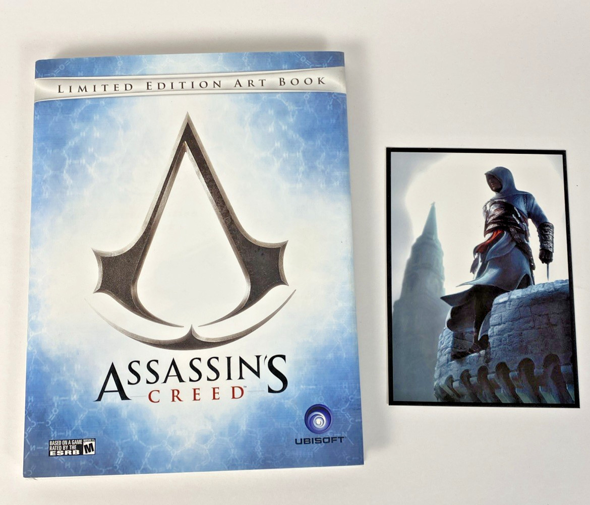Assassin&rsquo;s Creed Limited Edition Art Book Hardback Slipcover Lithograph 2007