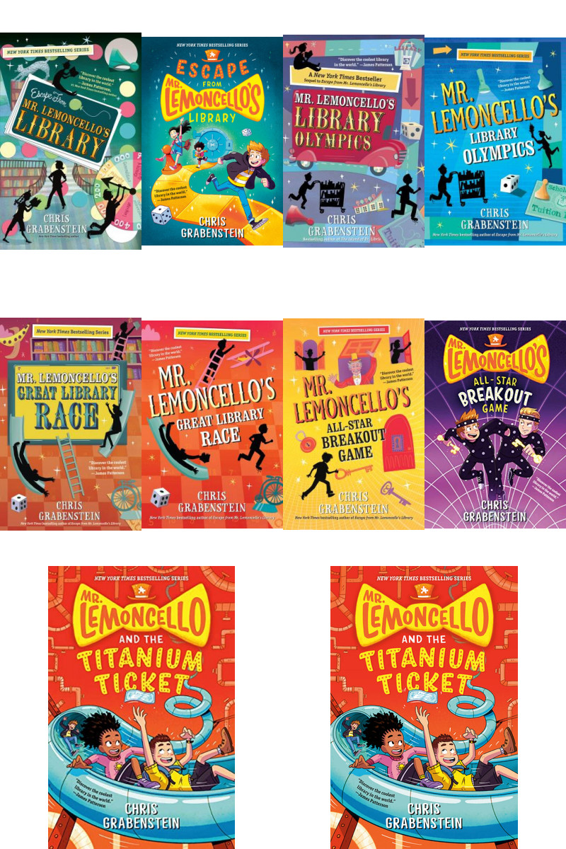 Mr. Lemoncello&rsquo;s Library Series All 5 Books in Paperback
