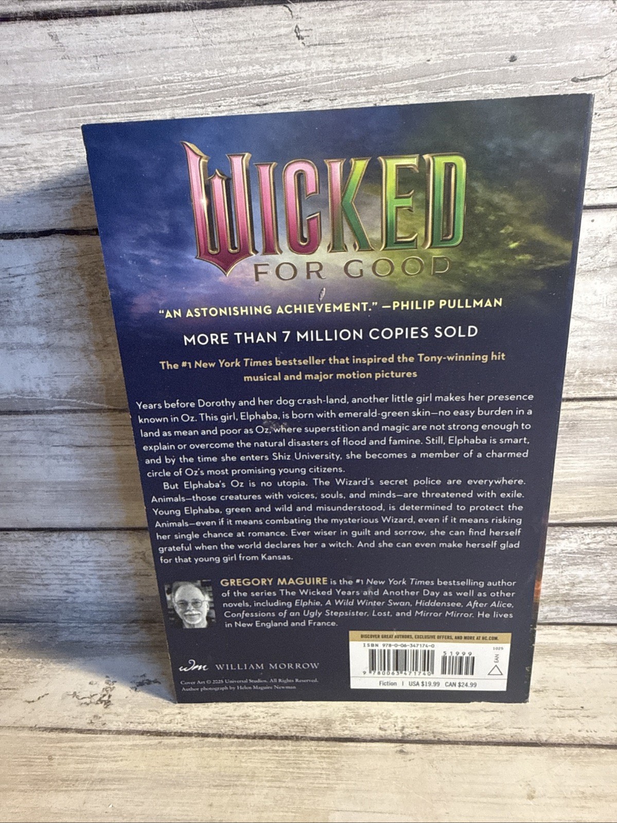 New! Wicked A Novel by Gregory Maguire (Paperback) Second Movie Tie In Edition