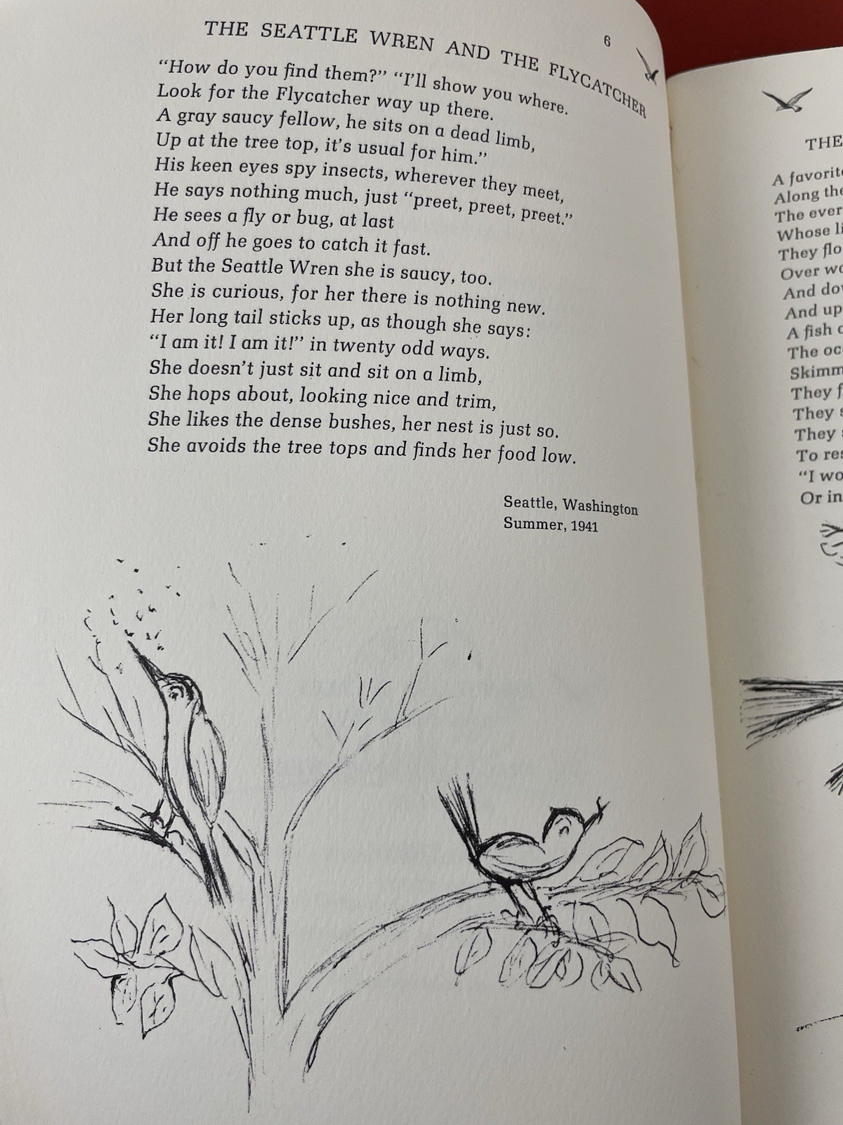 Past & Present, Here & There by Otillie G. Boetzkes PB VTG Poetry Nature 1966