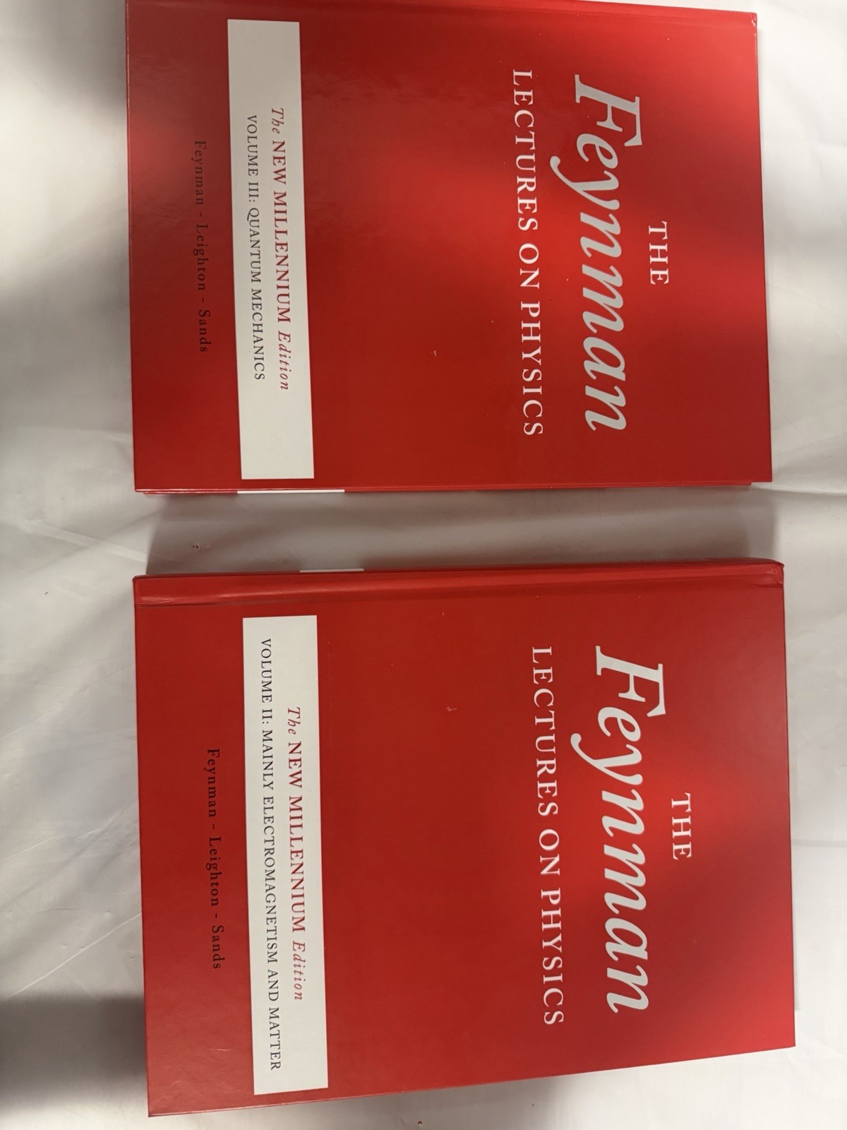 The Feynman Lectures on Physics New Millennium Edition Hardcover Set by Feynman…