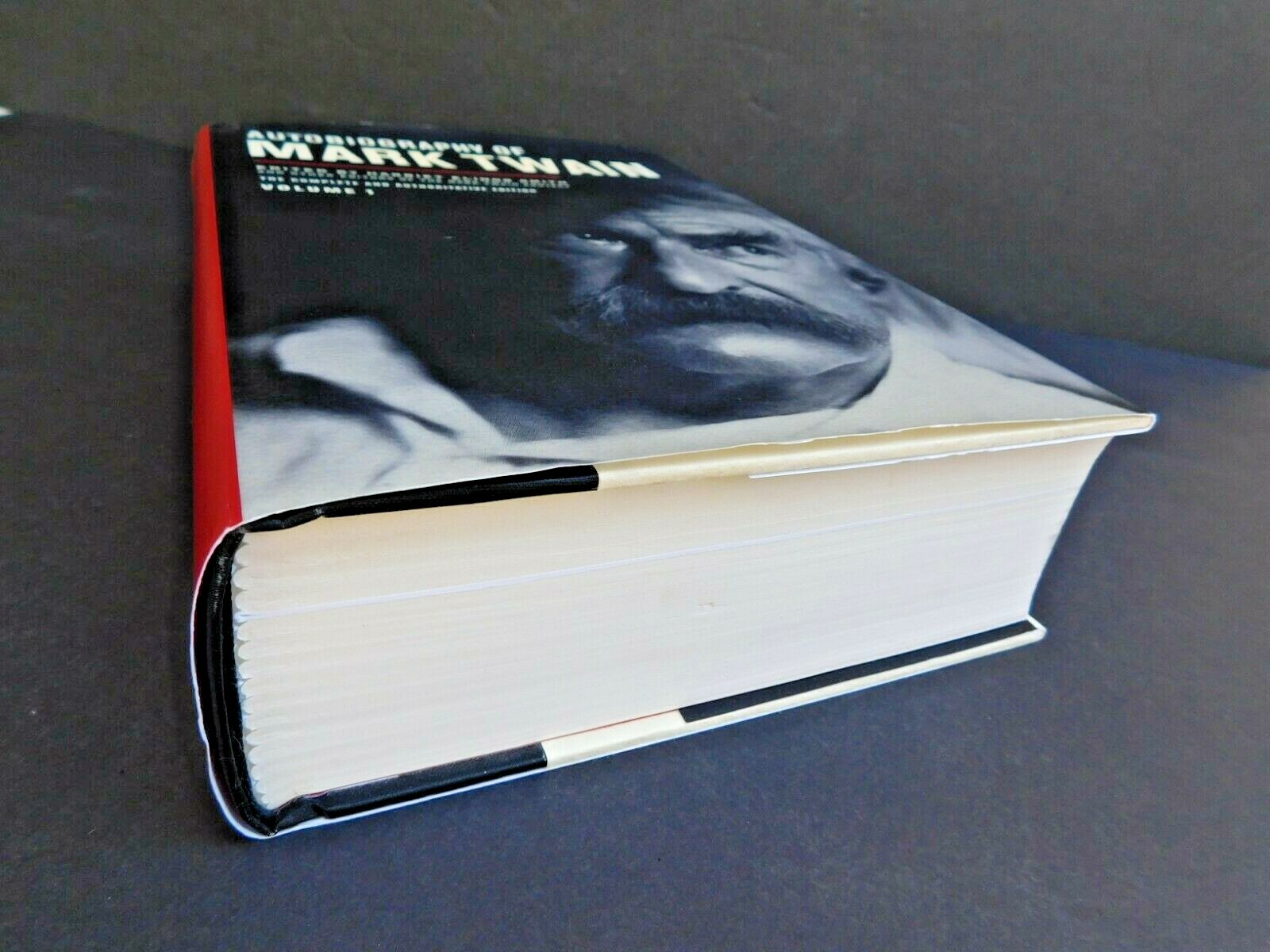 MARK TWAIN AUTOBIOGRAPHY 736 pages hardcover Unread Volume 1