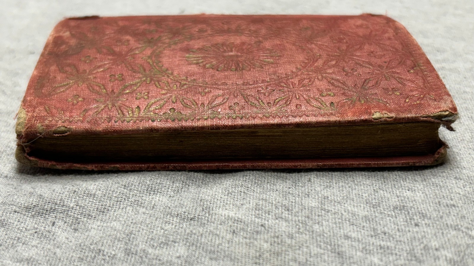 Dated 1847, FLORA&rsquo;S ALBUM Language of Flowers Mini Antique Book