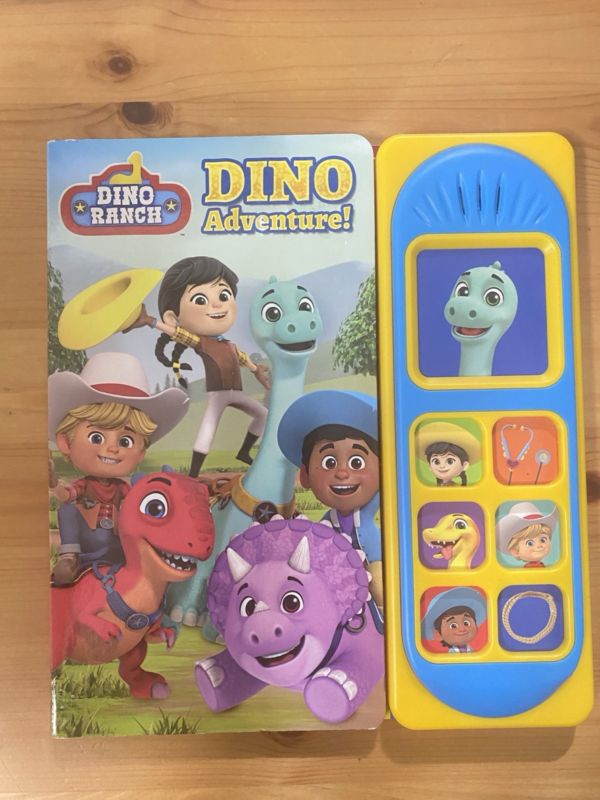 Dino Ranch: Dino Adventure! Sound Book by PI Kids (2023, Children&rsquo;s Board Books)