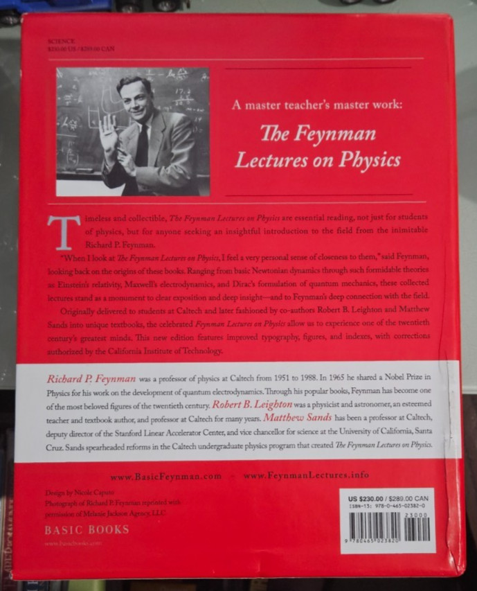 richard feynman THE FEYNMAN LECTURES ON PHYSICS new millennium edition 2020