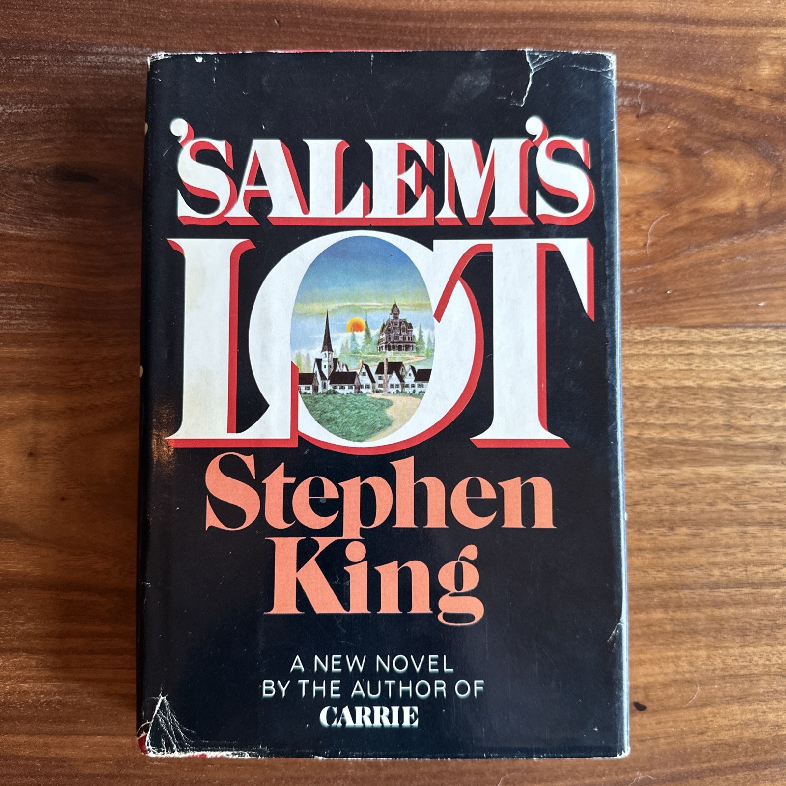&lsquo;SALEM&rsquo;S LOT by Stephen King (1975, Hardcover) 1st Ed 1st Print BCE 039 Gutter