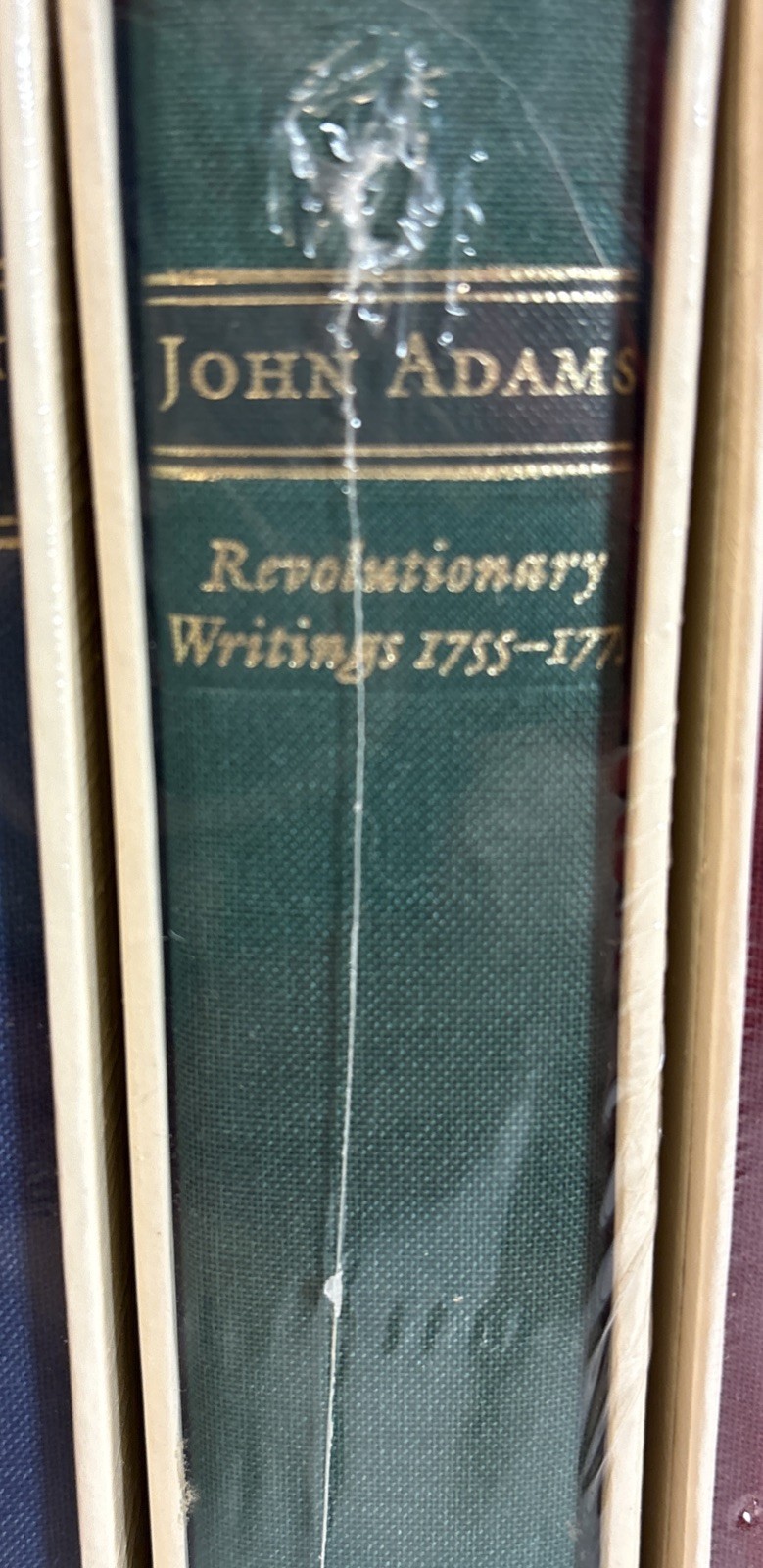 The Library of America 3 Volumes John Adam’s, Revolution, Constitution Part 2