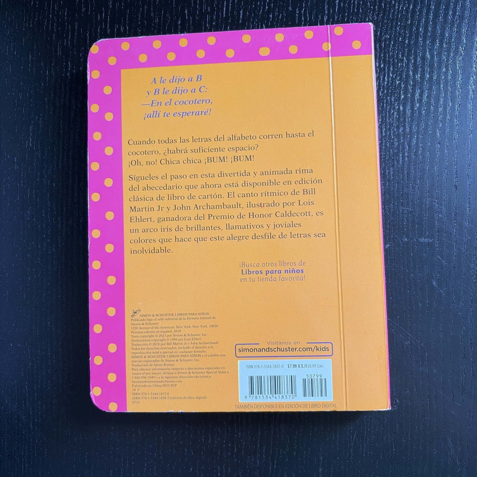 Chica Chica Bum Bum (Chicka Chicka Boom Boom) Bill Martin Jr (2018 Board Books)