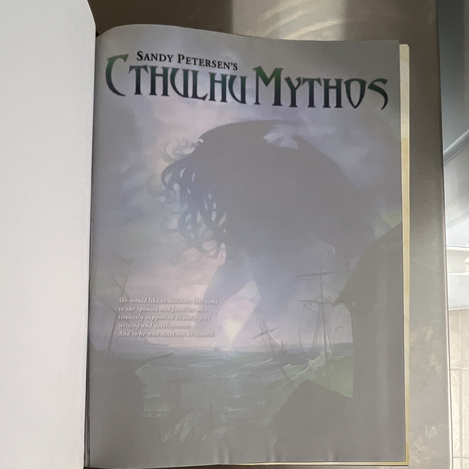 Sandy Petersen&rsquo;s Cthulhu Mythos (D&D 5E) Leather Alt Cover Kickstarter 2018
