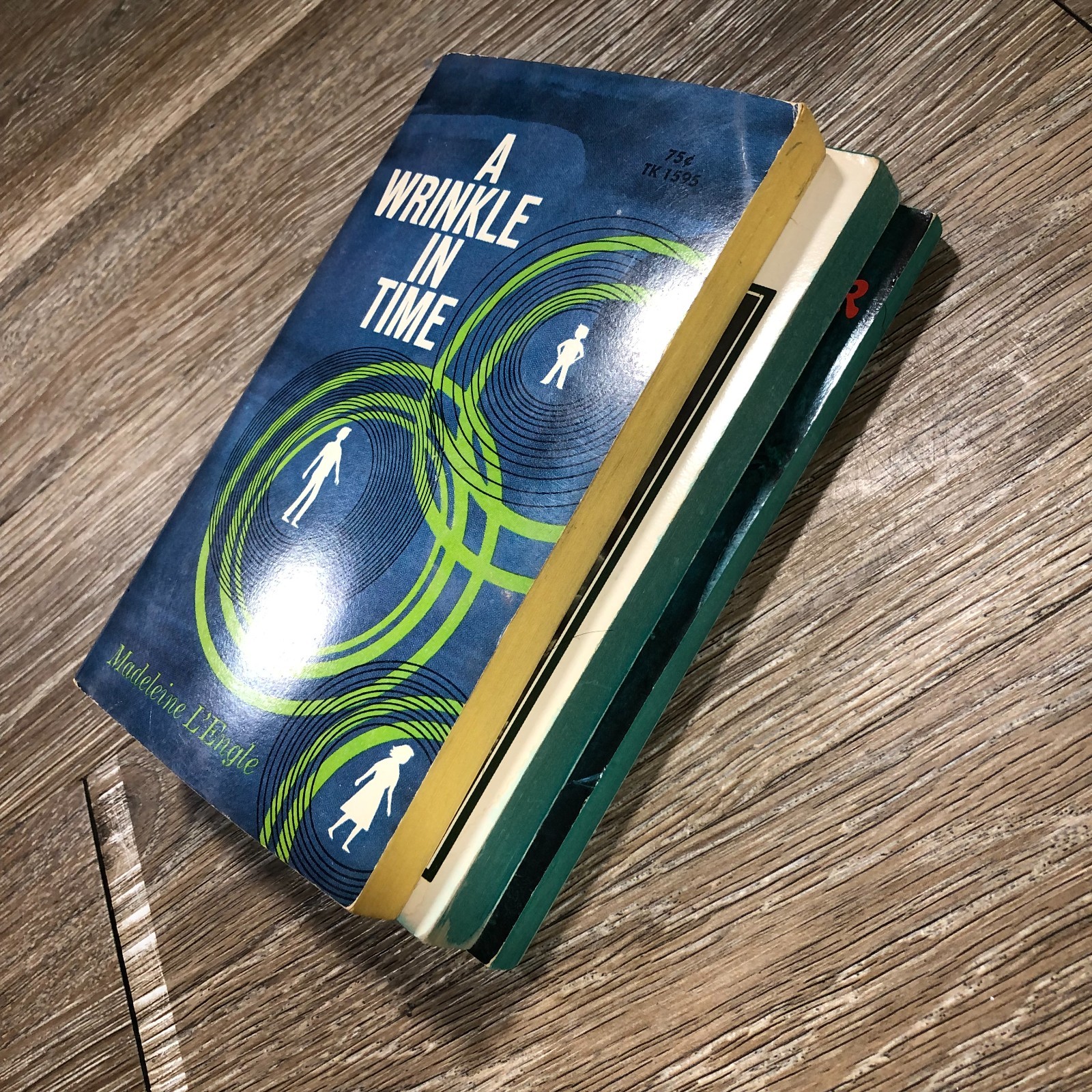 Madeleine L&rsquo;Engle 3 Books Wrinkle in Time Wind in Door Tilting Planet Vintage