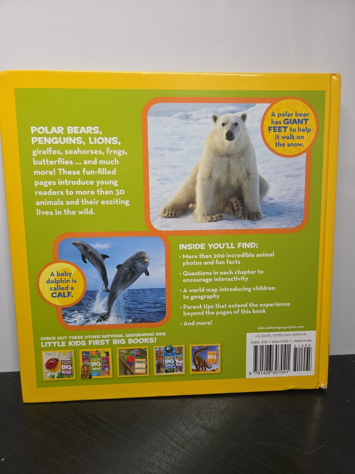 National Geographic Little Kids First Big Book of Animals by Catherine D. Hughes