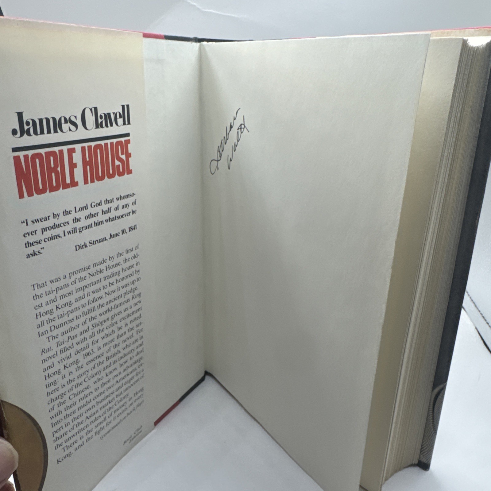 James Clavell Shogun Noble House King Rat Tai Pan Whirlwind BCE Lot of 6 HC + DJ