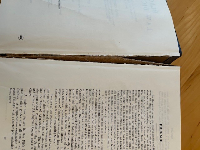 Black&rsquo;s Law Dictionary Fifth Edition (1979) Henry Campbell Black (used, blue)