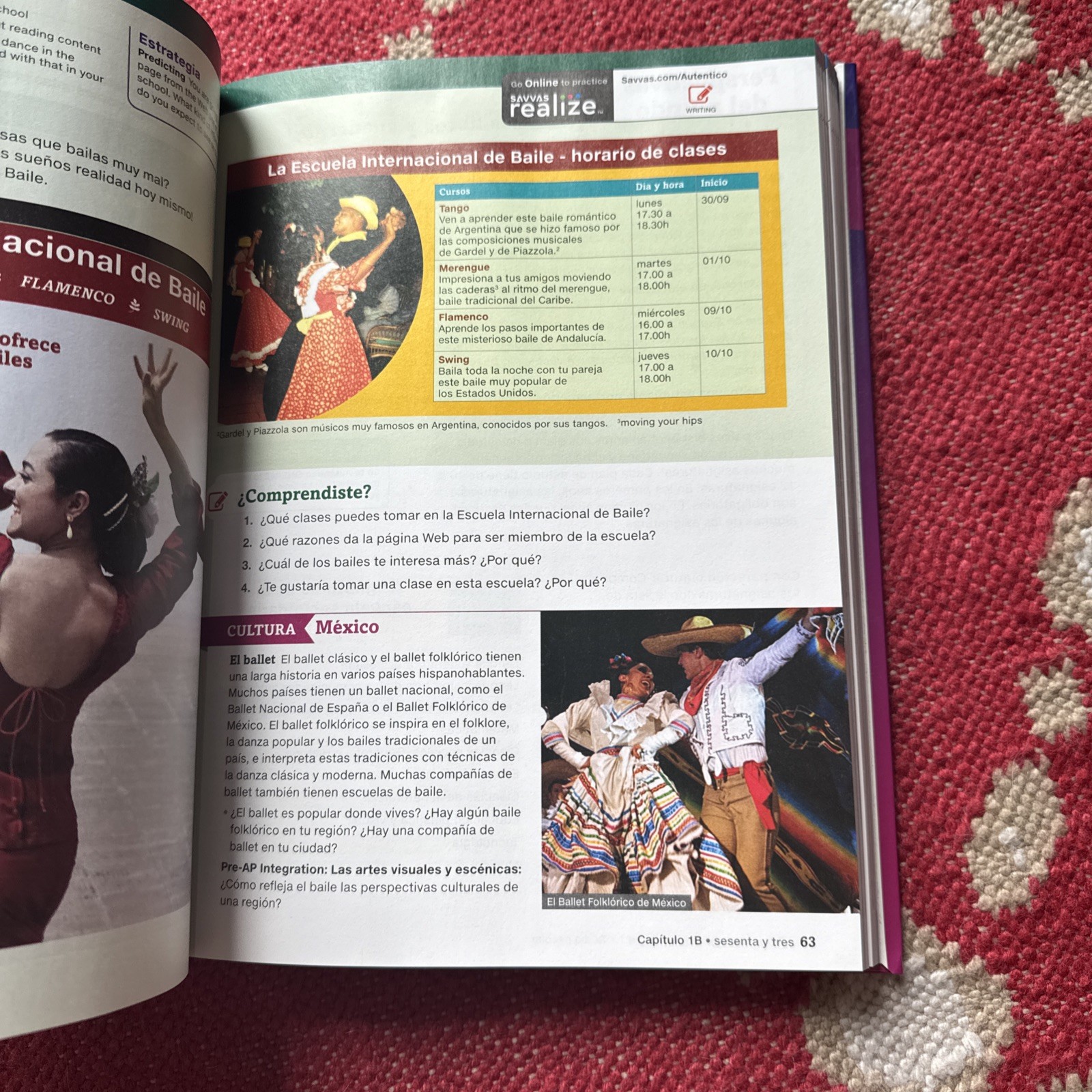 AUTENTICO 2018 STUDENT EDITION LEVEL 2 GRADE 6/12 By Savvas Learning Co